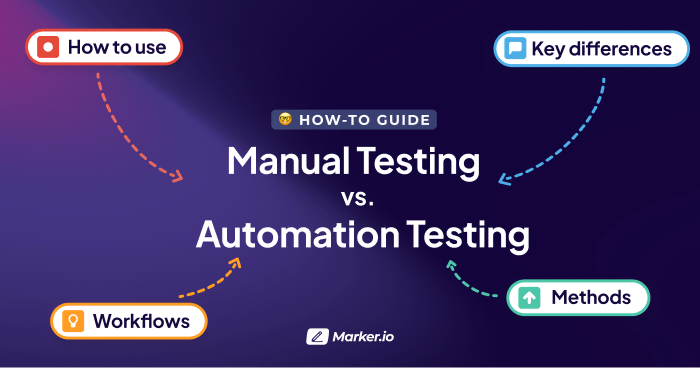 Manual Testing vs Automation Testing: Comparison & Differences