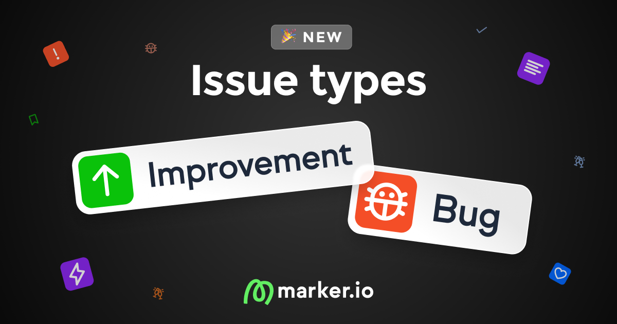 New: Introducing Issue Types