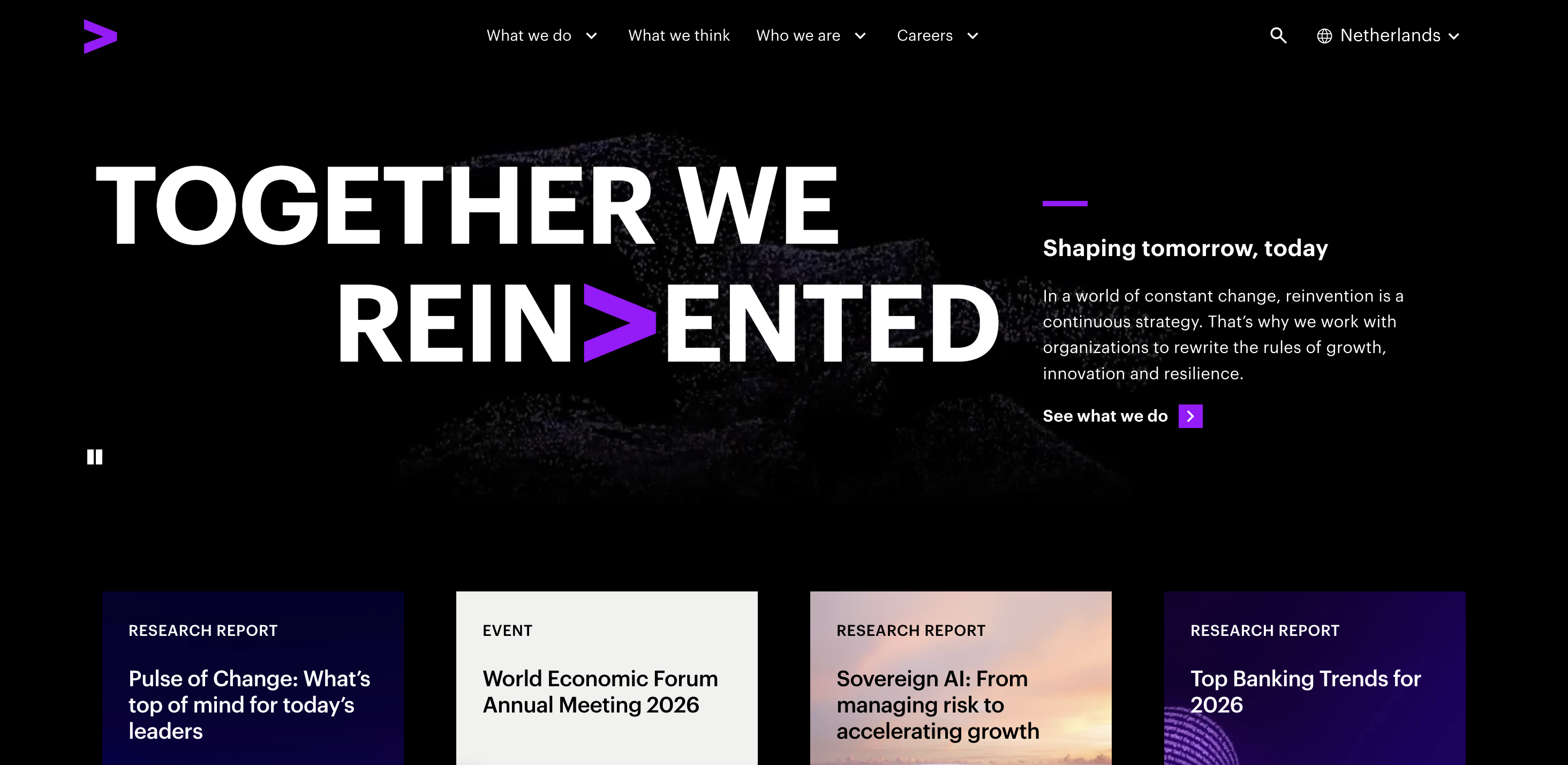 Web accessibility examples Accenture