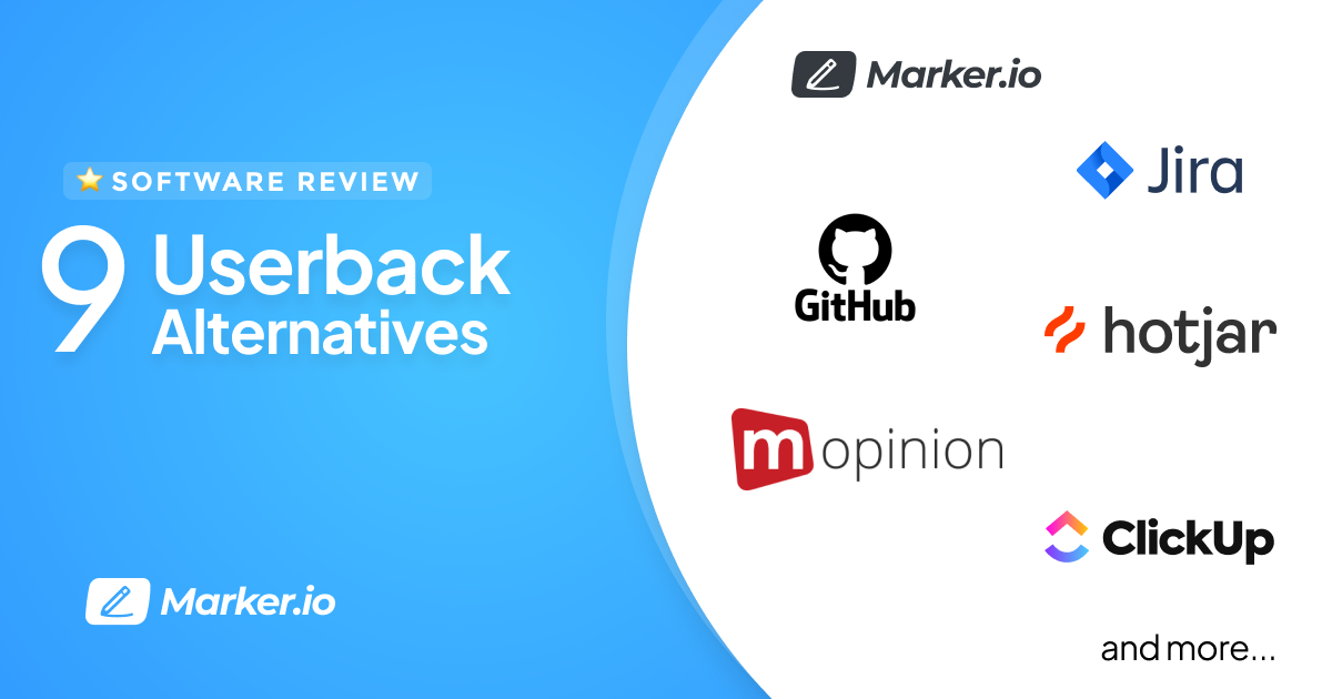 9 Best Userback Alternatives in 2026
