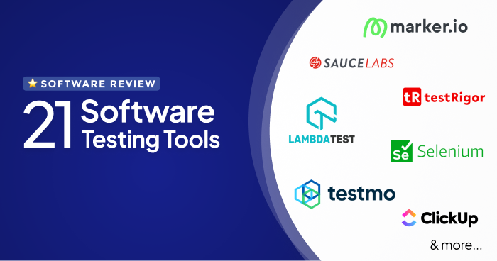 21 Best Software Testing Tools in 2026: Comparison Guide
