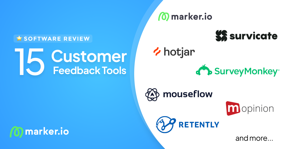 15 Best Customer Feedback Tools in 2026