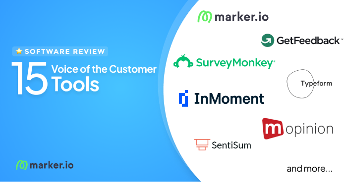 15 Best Voice of the Customer (VoC) Tools for 2026