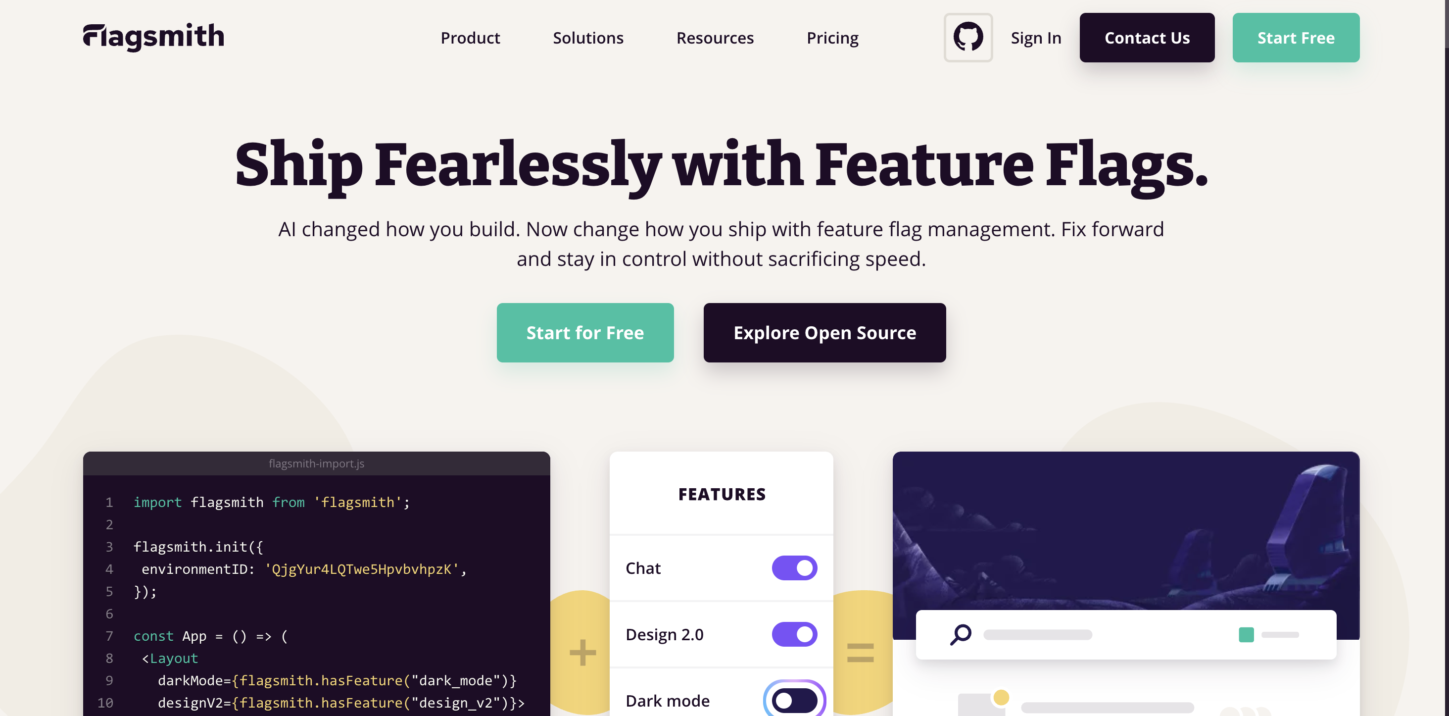 Software development tools: Flagsmith