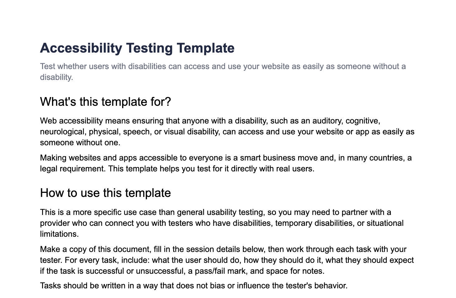accessibility-testing-template
