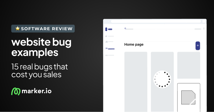 Website Bugs Examples: 15 Real Bugs That Cost You Sales