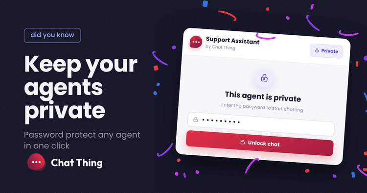 Password Protection: Keep Your Agents Private