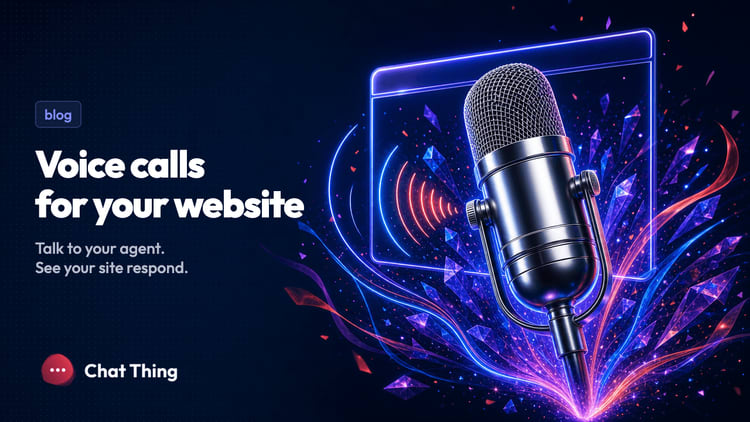 Introducing voice calls: your AI agent, now speaking