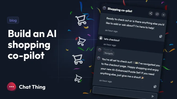 Build an AI shopping co-pilot