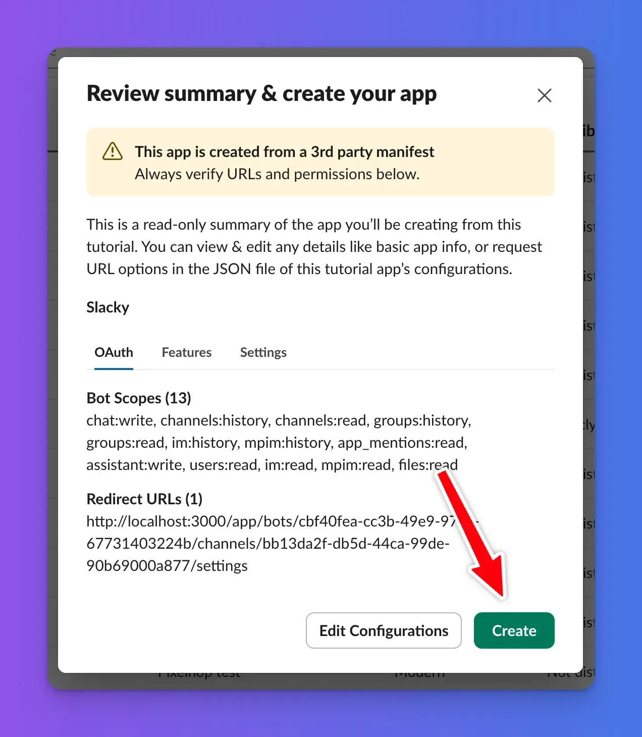 Review AI Slack Bot Permissions.webp