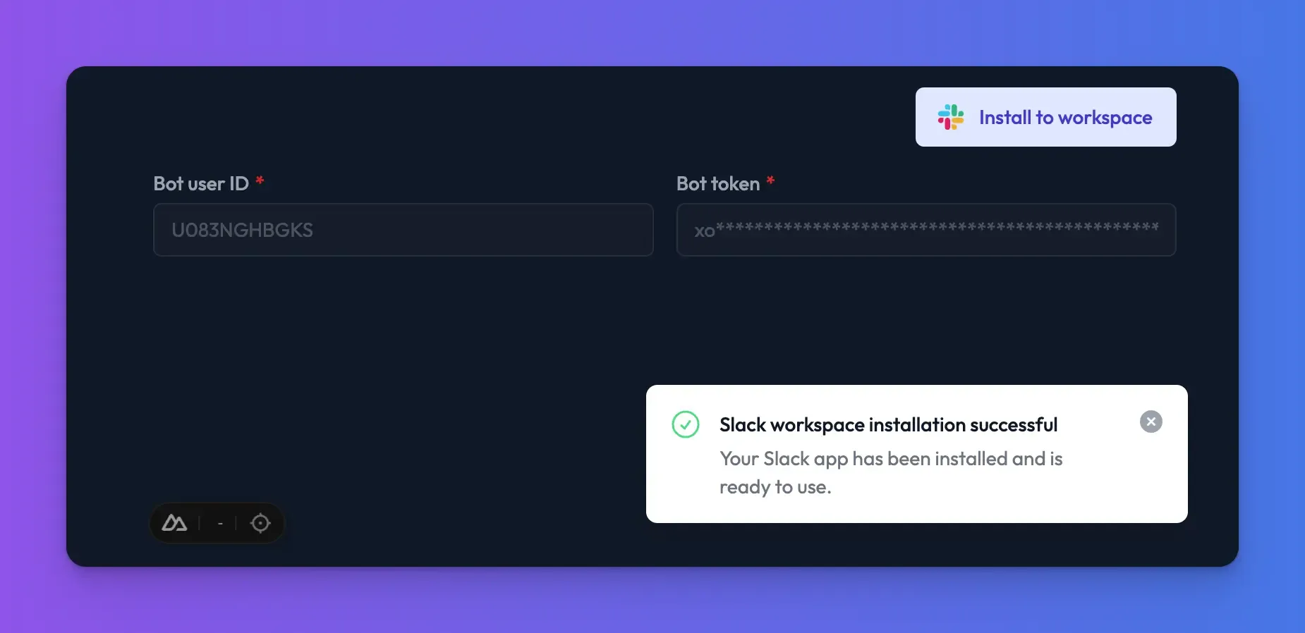 Installing Slack Successful.webp
