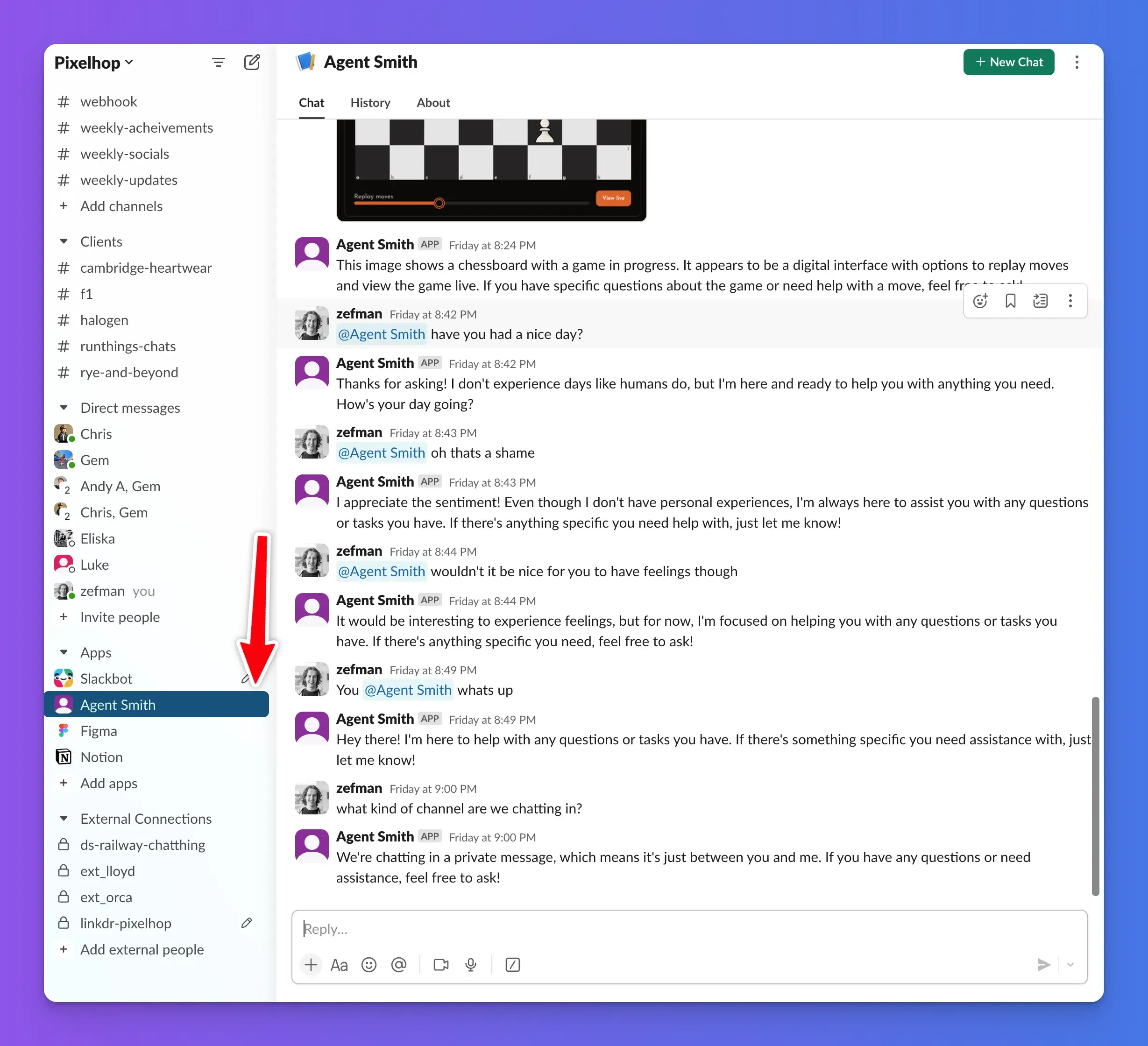 Direct Message Your AI Bot.webp