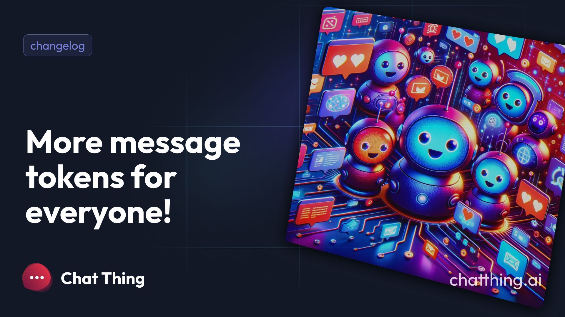More tokens for everyone