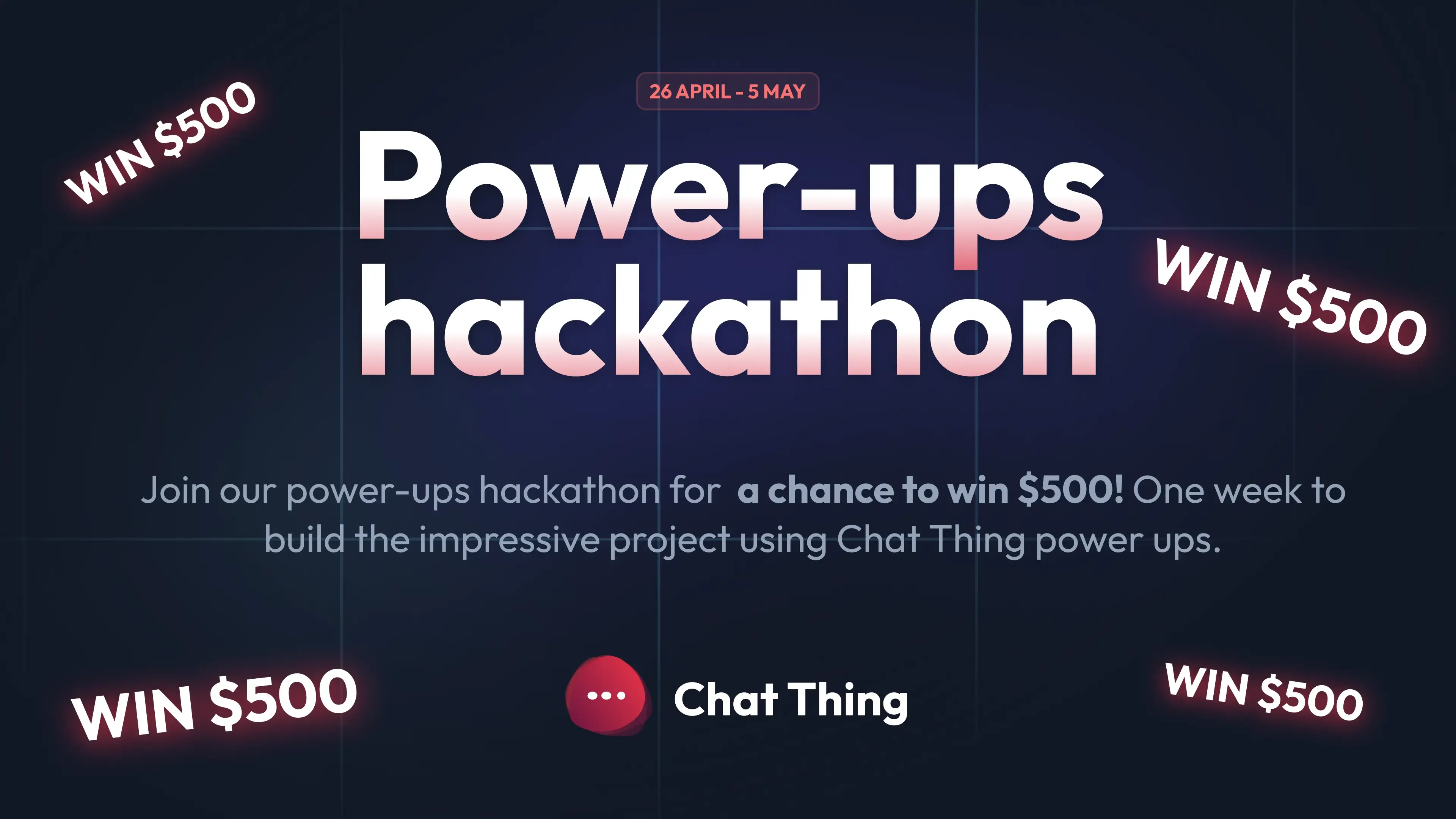 Power-ups Hackathon! 💰👾🔥🏅