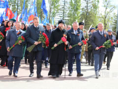 Парламентарии всех фракций облдумы приняли участие в&nbsp;торжественном мероприятии, посвященном Дню Победы