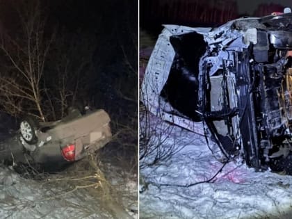 За час на саратовских трассах перевернулись два авто. Погибли люди