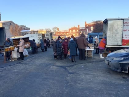 8 Марта. Праздничный день не помешает проведению ярмарки на Театральной площади