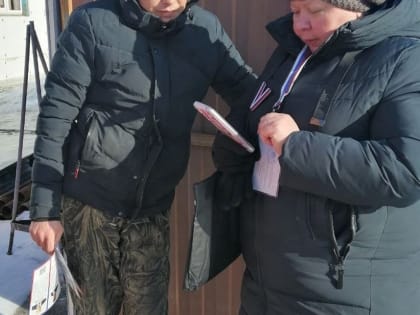 В Советском районе проходит адресное информирование избирателей в рамках проекта  
