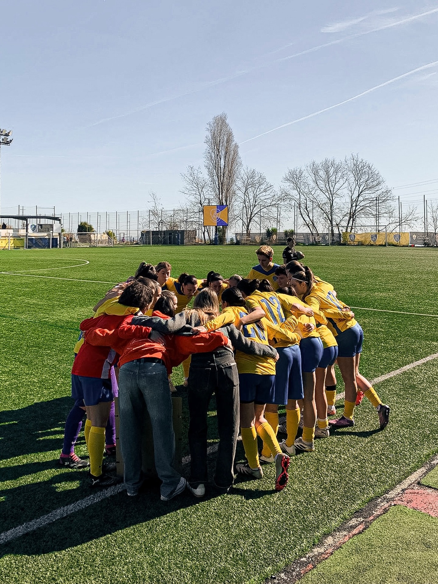 Equip CE Premià de Dalt entrenant