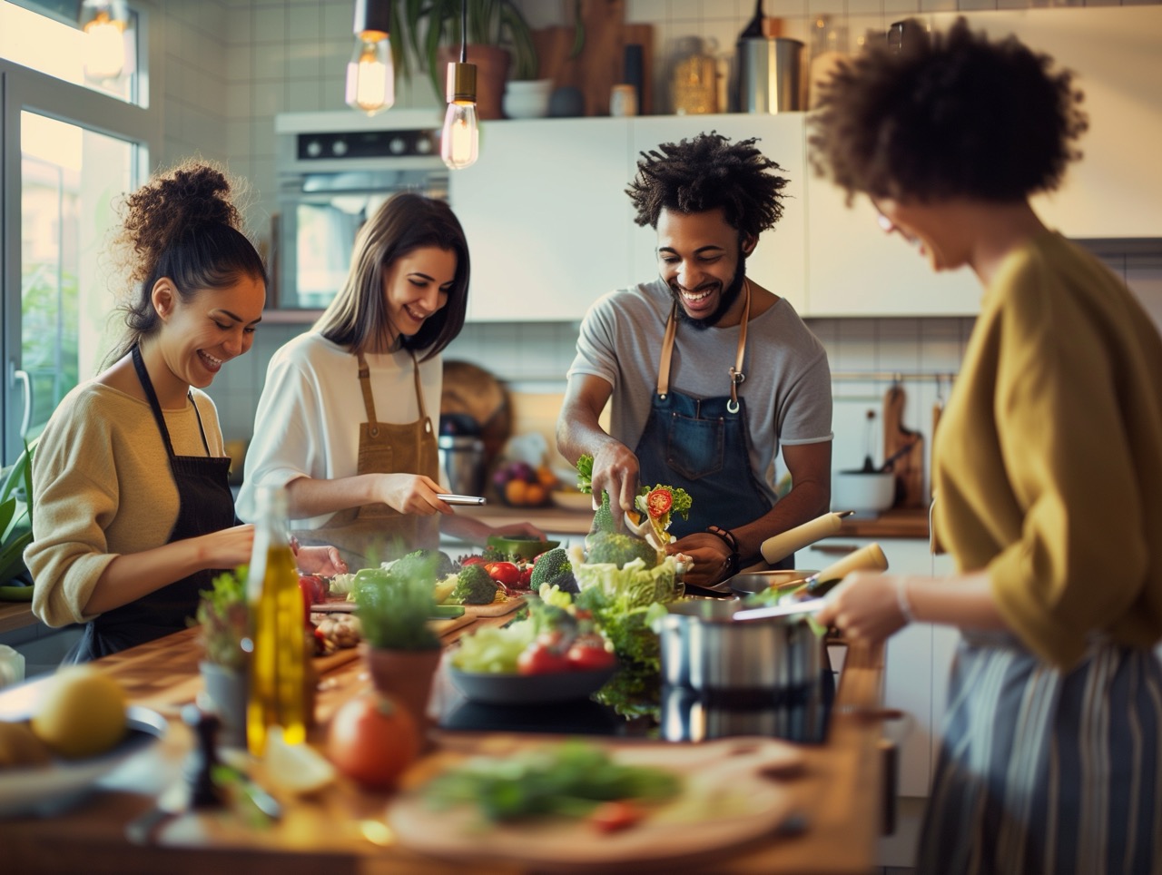 Afbeelding bij Teambuilding in de keuken: Waarom samen koken teams sterker maakt