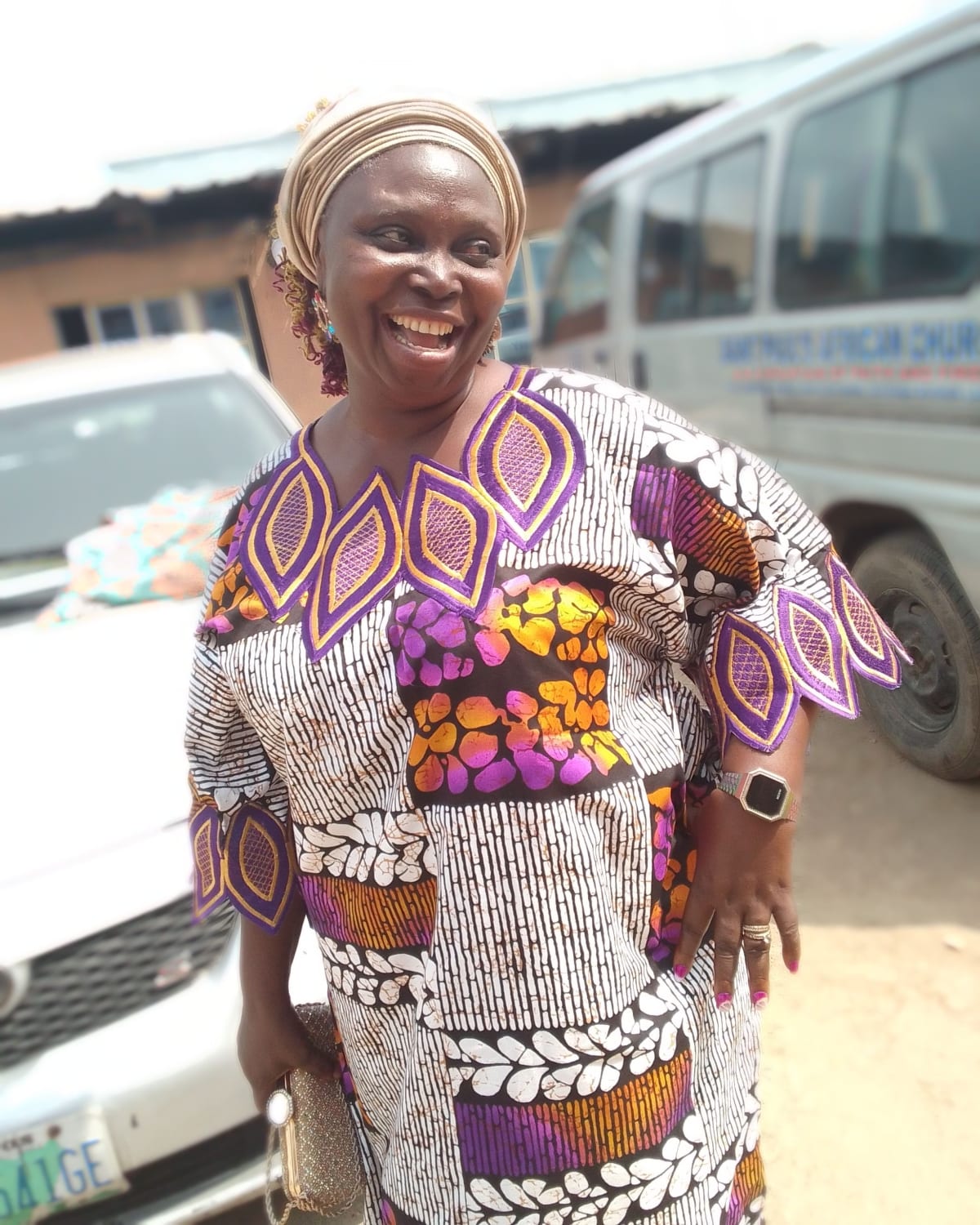 Embroidered bubu