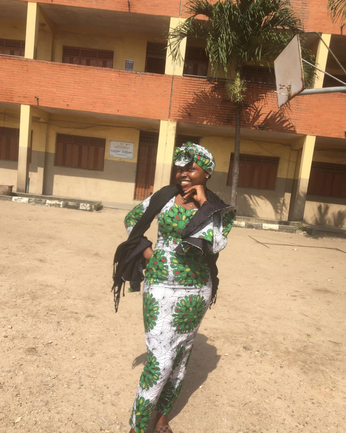 Friday special long Ankara gown 