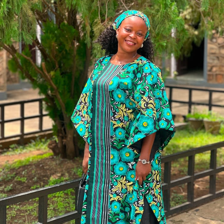 Ankara elegance kaftan