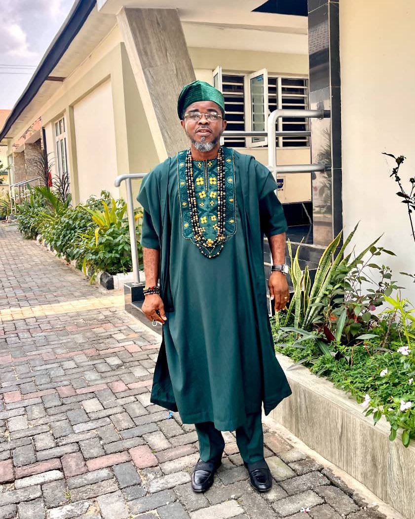 WB Green Agbada