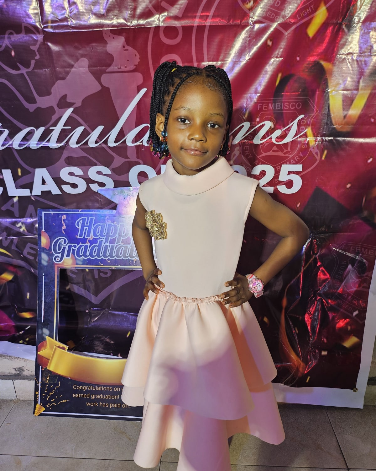 Kiddies flare dress