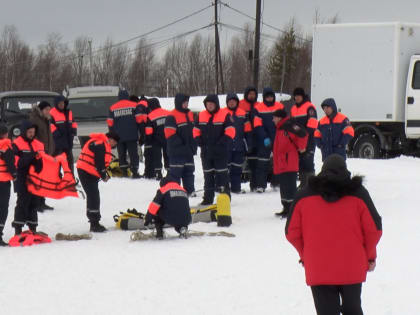 В Тарко-Сале завершился окружной конкурс профессионального мастерства среди спасателей-водолазов