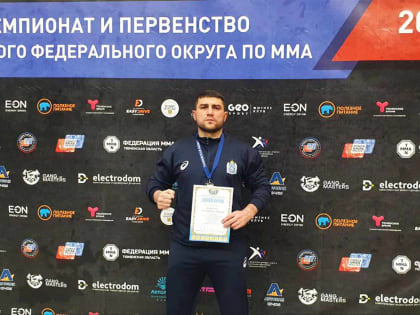 Росгвардеец стал серебряным призером Чемпионата ММА в УрФО (ВИДЕО)