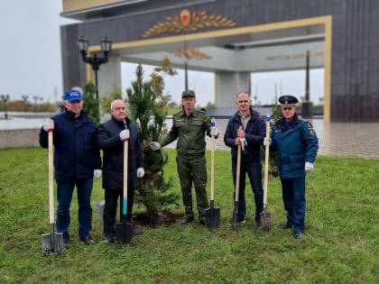 Главный спасатель Ямала принял участие в акции «Сад памяти»