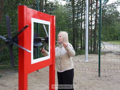 В Муравленко построили полосу препятствий