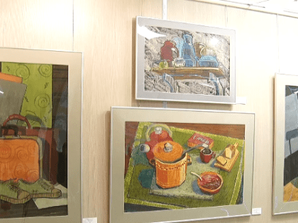 В музее открылась выставка художника Алексея Пономарева