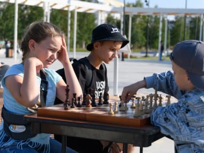 Летний сезон открыли будущие гроссмейстеры