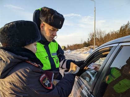 Автоинспекторы провели операцию «Обгон – встречная полоса»