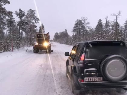 В Пуровском районе открыли зимник до Халясавэя