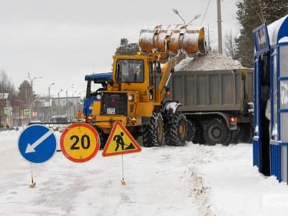 Дорожные службы города работают в усиленном режиме