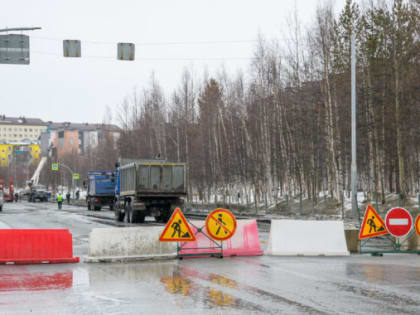 В Ноябрьске стартовала дорожная ремонтная кампания