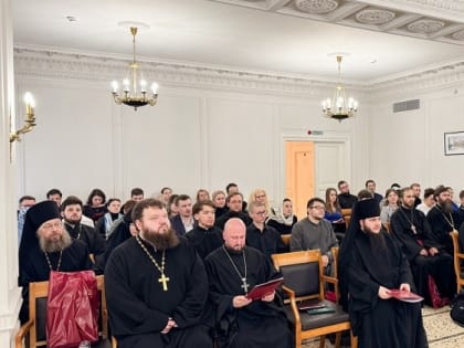 Иеродиакон Амвросий (Таболин) проходит обучение в ОЦАД в Москве