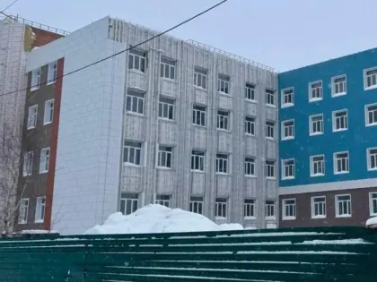Новую педиатрию в Губкинском достроили более чем наполовину