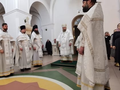 Божественная литургия в Рождественский сочельник