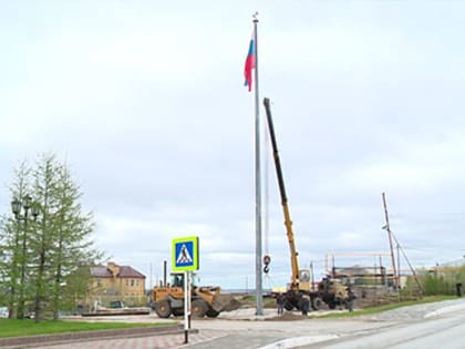 В районном центре полным ходом идут работы по благоустройству поселка