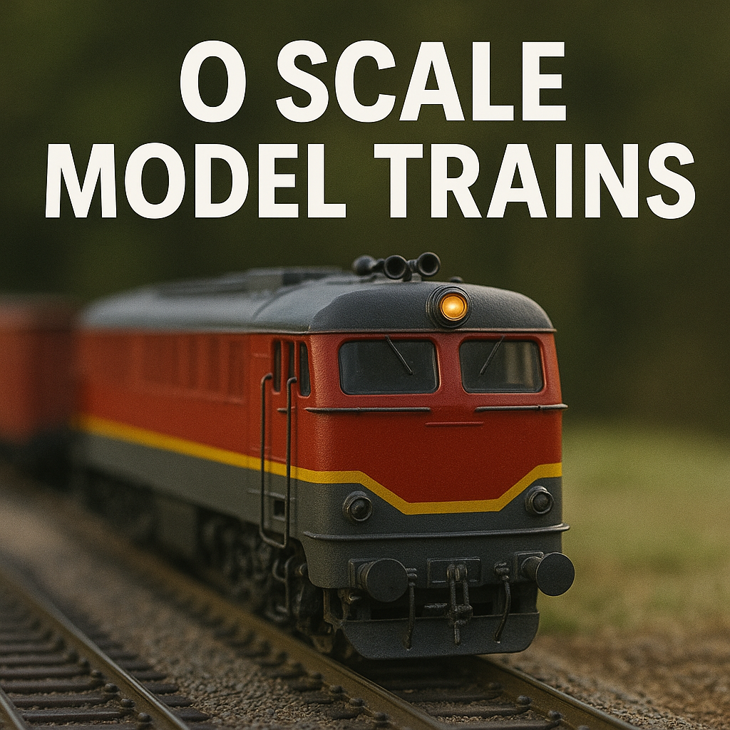 O Scale Model Trains