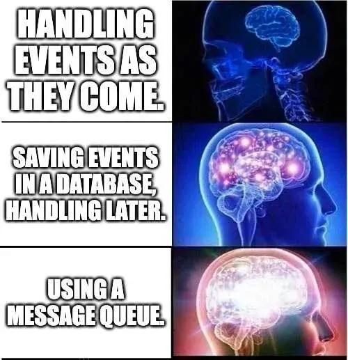 Using a message queue is important… but not the right abstraction level for most application developers. Using a message queue is important… but not the right abstraction level for most application developers.