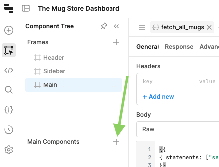 Add new component