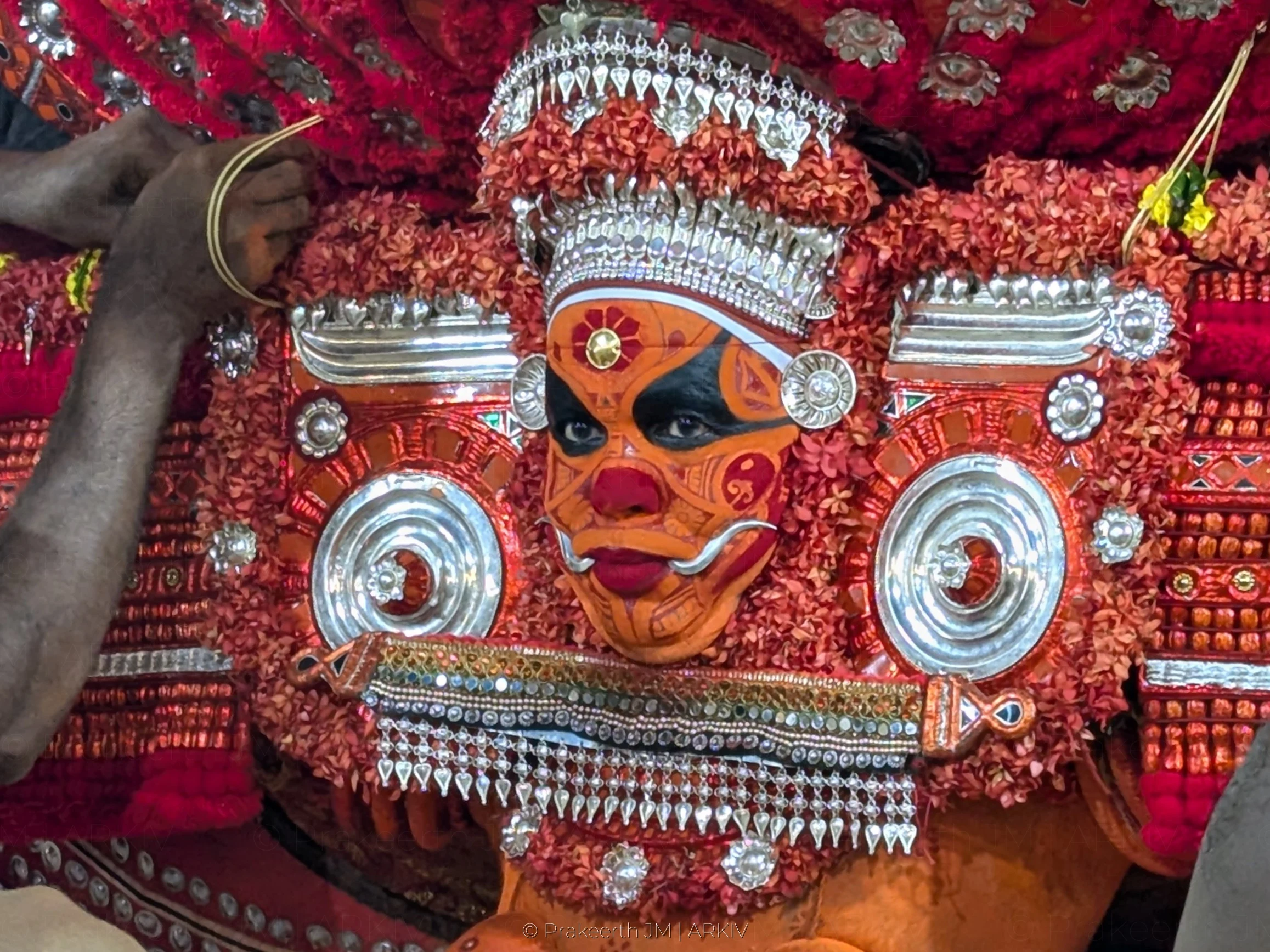 Narikkurichezhuthu — Pulli Karinkali Theyyam