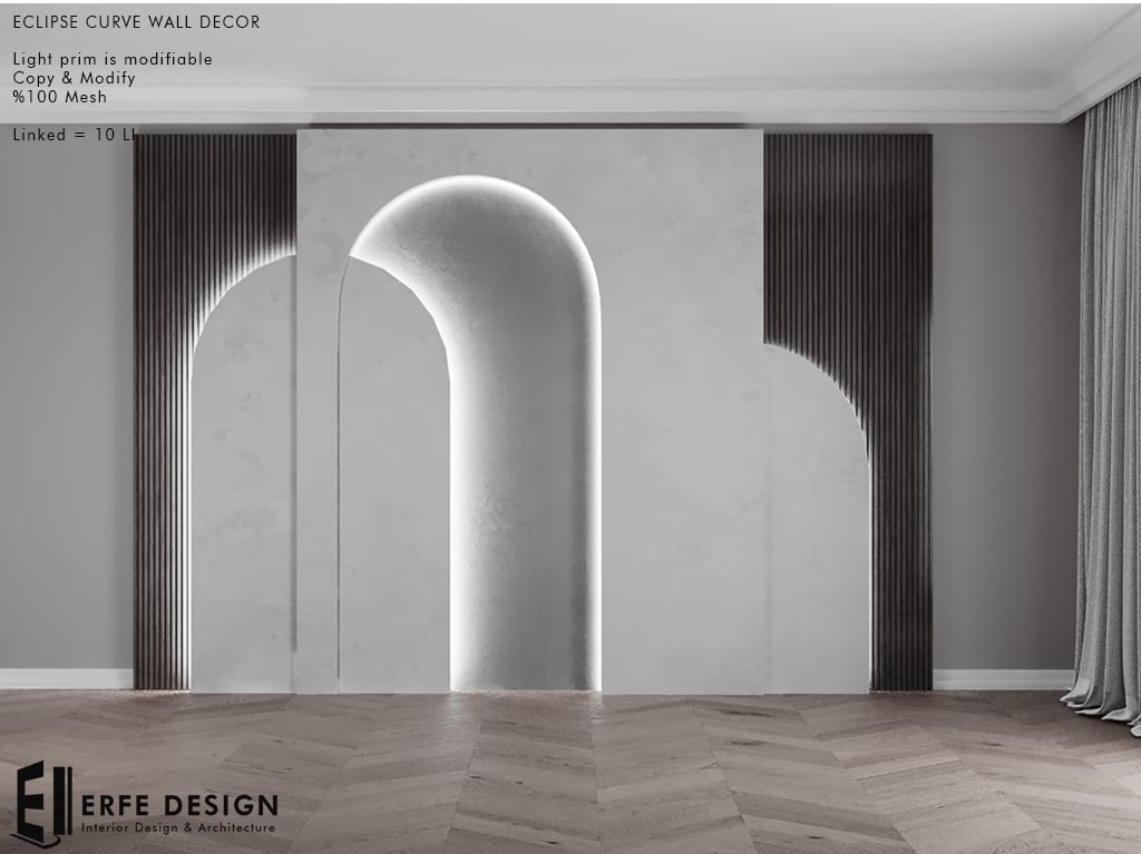 Eclipse wall Decor 10 LI [Erfe Design] *