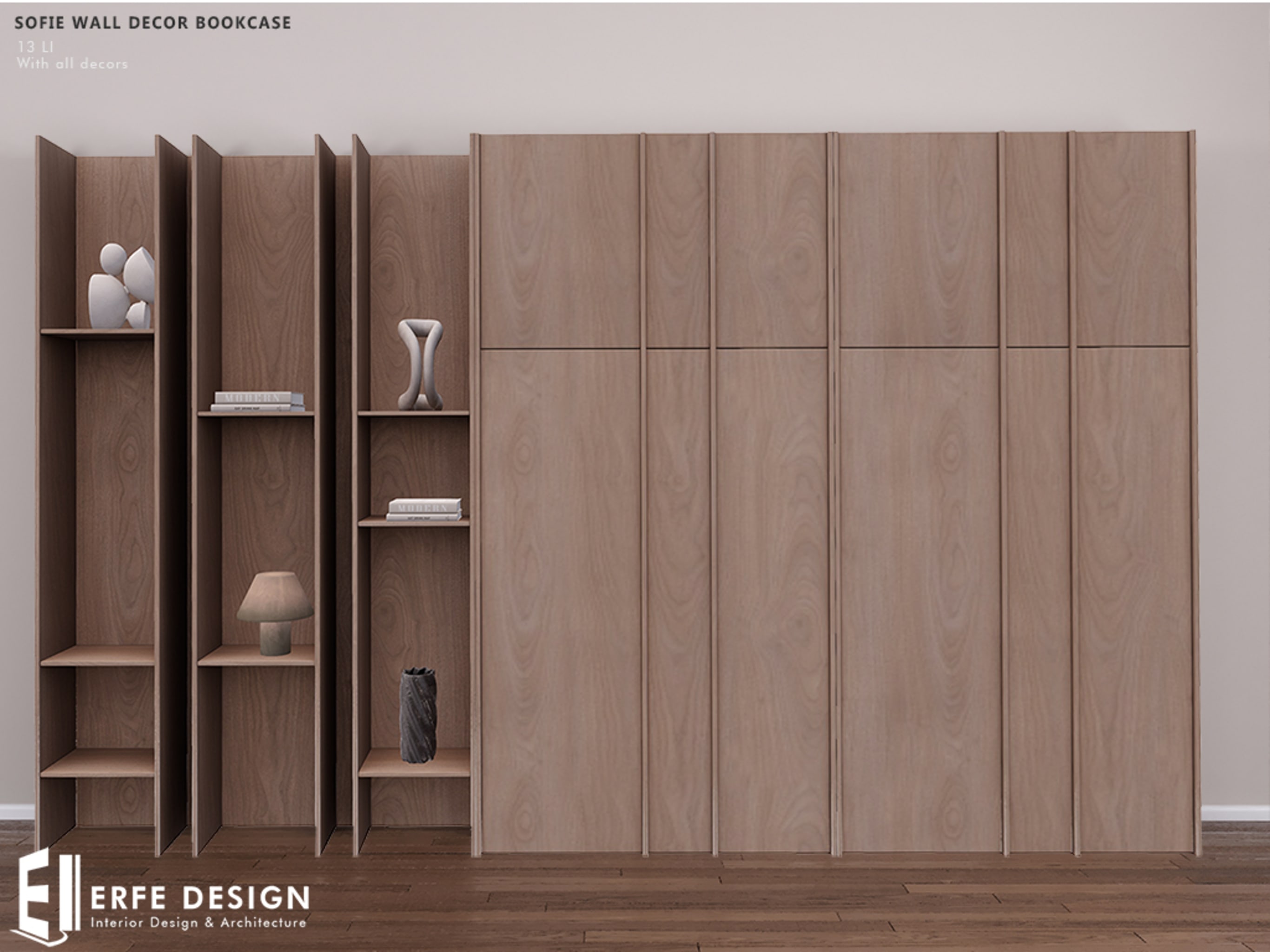 Sophia Wall Decor 13LI [Erfe Design ] 