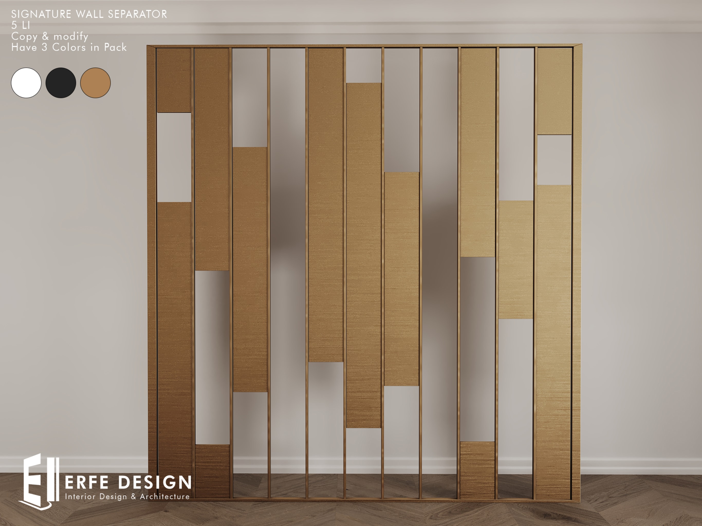 Signature Separator 5 LI 3 Colors [Erfe Design] *